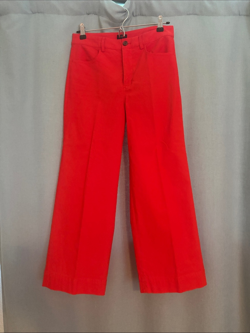 J Crew women’s Red Wide-Leg Pants